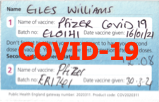 COVID 19 Vaccinated